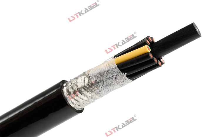 單護套屏蔽拖鏈電纜